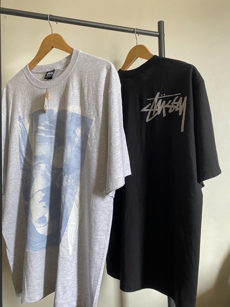 Stüssy Double Venus Tee (Category: Formal Shirts) located in Manila. Submitted by kiddrevoo (Listing ID 1464588457, Image 3). Description: Stussy Double Venus Tee -Black -Grey Size: L 4,000 each Dimes 24 x 30 .