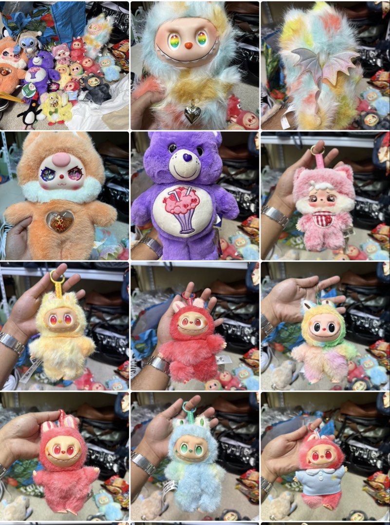 Stuffed toys Labubu, etc (Category: Other Merchandise) located in Cagayan de Oro. Submitted by negosyantesibengineer (Listing ID 1464647659, Image 2). Description: Bundle take all.