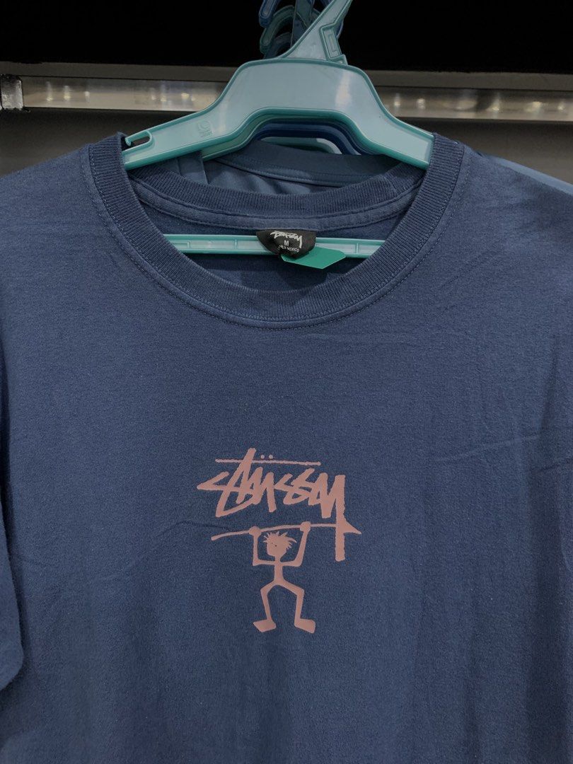 Stussy Shirt (Category: Clothes Drying Rack) located in Bacolod City. Submitted by d_archives (Listing ID 1464746109, Image 2). Description: Stussy Shirt 21 Width 28 Length Excellent 9.8/10 Color No Issue.
