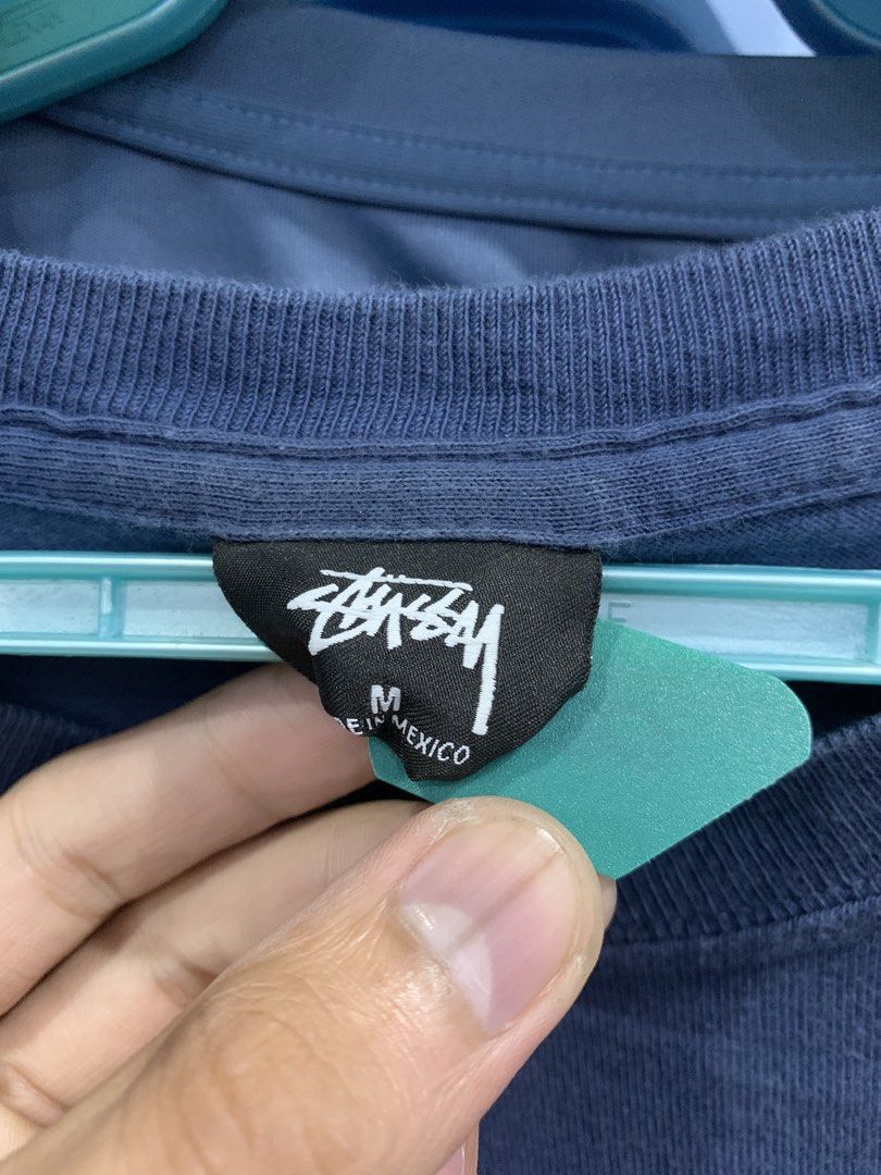 Stussy Shirt (Category: Clothes Drying Rack) located in Bacolod City. Submitted by d_archives (Listing ID 1464746109, Image 3). Description: Stussy Shirt 21 Width 28 Length Excellent 9.8/10 Color No Issue.
