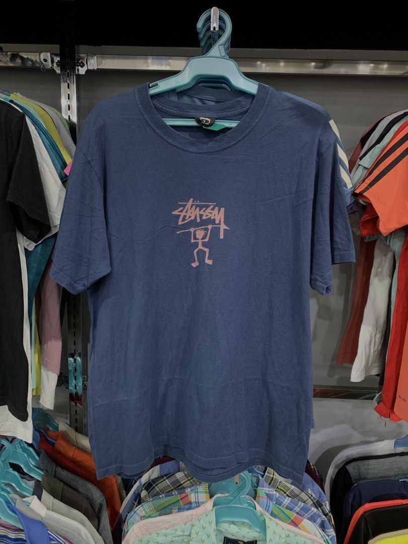 Stussy Shirt (Category: Clothes Drying Rack) located in Bacolod City. Submitted by d_archives (Listing ID 1464746109, Image 1). Description: Stussy Shirt 21 Width 28 Length Excellent 9.8/10 Color No Issue.