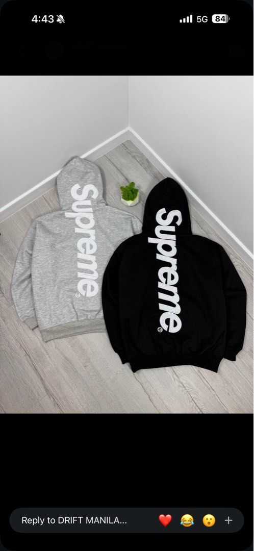 SUPREME APPLIQUE HOODIE | ON HAND (Category: Hoodies) located in Manila. Submitted by sunyellow611674 (Listing ID 1464756315, Image 1). Description: • SUPREME APPLIQUE HOODIES • MANILA • CAN SHIP AS SOON AS POSSIBLE .