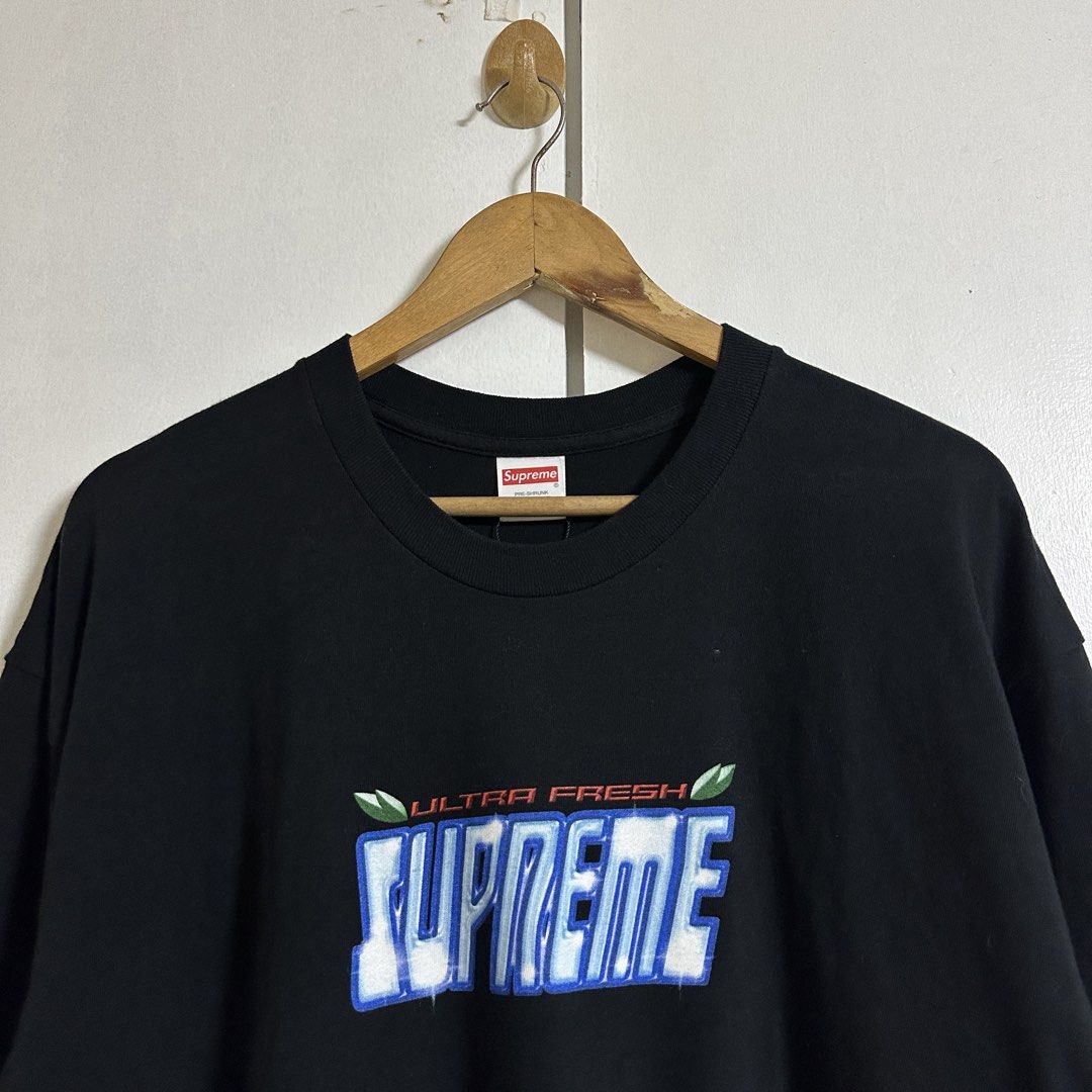 SUPREME FW20 Ultra Fresh Tee (Category: Luxury Apparel) located in General Trias. Submitted by seconddegreeco (Listing ID 1464721073, Image 3). Description: SUPREME FW20 Ultra Fresh Tee XL best fits 2XL 32 length 24 width Like new ✨ No issue.
