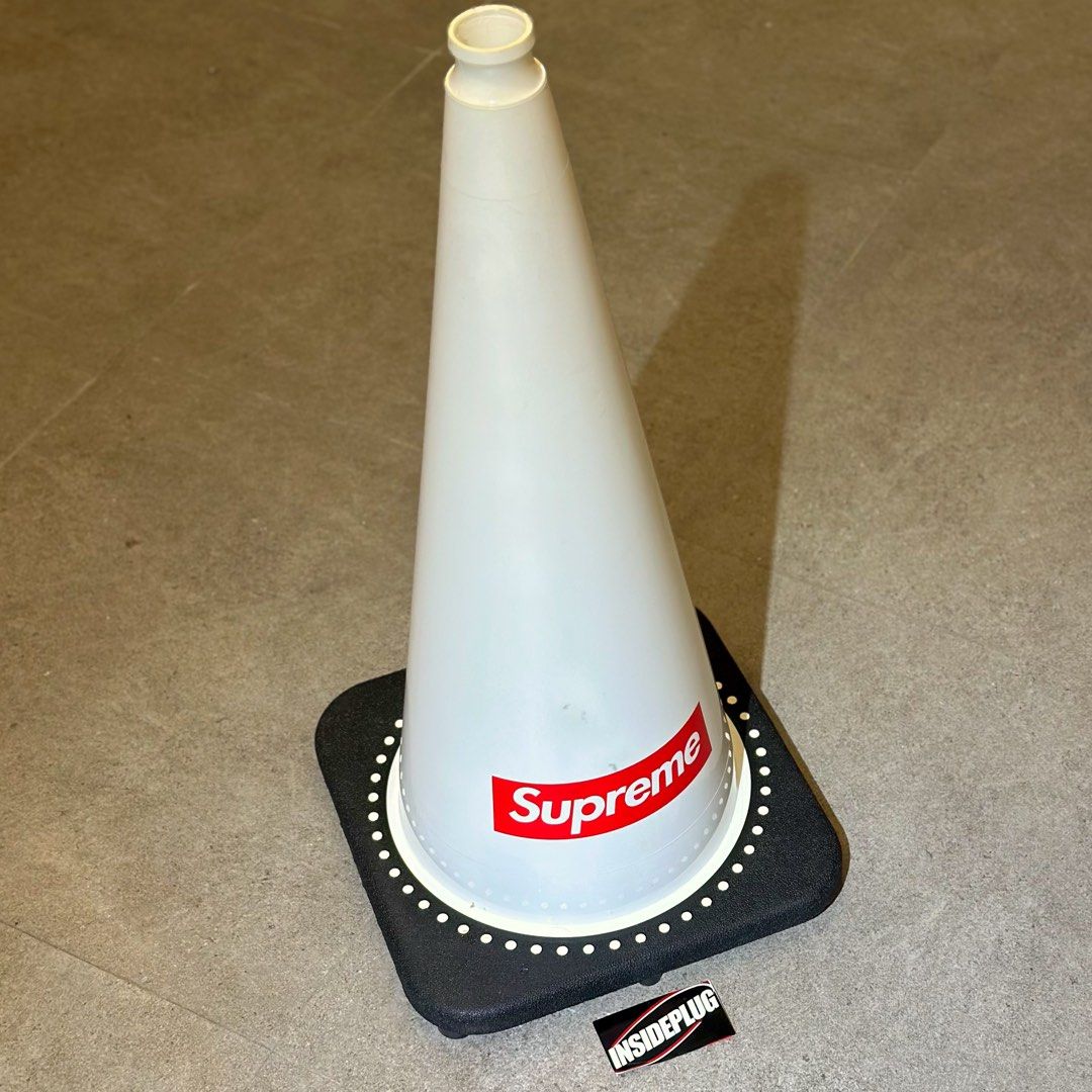 Supreme FW25 Traffic Cone (Category: Accessory Holder, Box & Organizers) located in Quezon City. Submitted by inside_plug (Listing ID 1464656712, Image 2). Description: For Sale Supreme FW25 Traffic Cone White Brandnew Dm us to purchase.