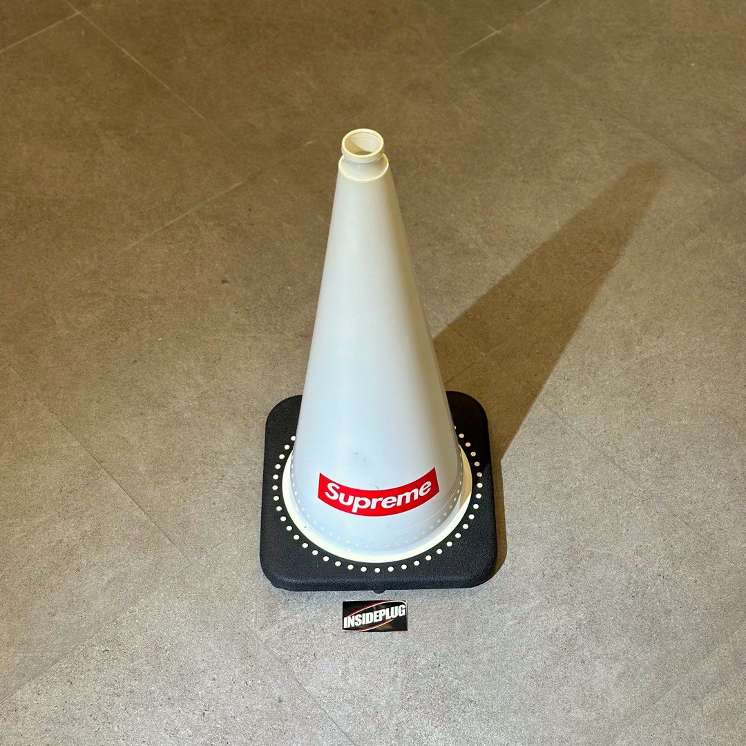 Supreme FW25 Traffic Cone (Category: Accessory Holder, Box & Organizers) located in Quezon City. Submitted by inside_plug (Listing ID 1464656712, Image 1). Description: For Sale Supreme FW25 Traffic Cone White Brandnew Dm us to purchase.
