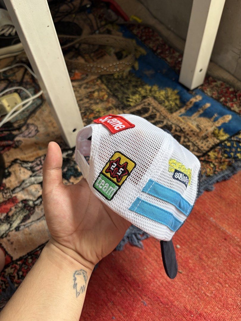 Supreme x Spongebob Cap (Category: Caps & Hats) located in Pasay City. Submitted by namastenamstenamaste (Listing ID 1464588390, Image 2). Description: SS25 Supreme x Spongebob Bnew with tag +sf.