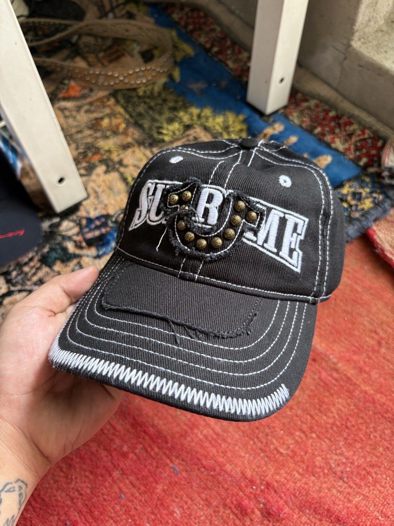 Supreme x True Religion Cap (Category: Caps & Hats) located in Pasay City. Submitted by namastenamstenamaste (Listing ID 1464588618, Image 1). Description: SS25 Supreme x True Religion Bnew +sf.