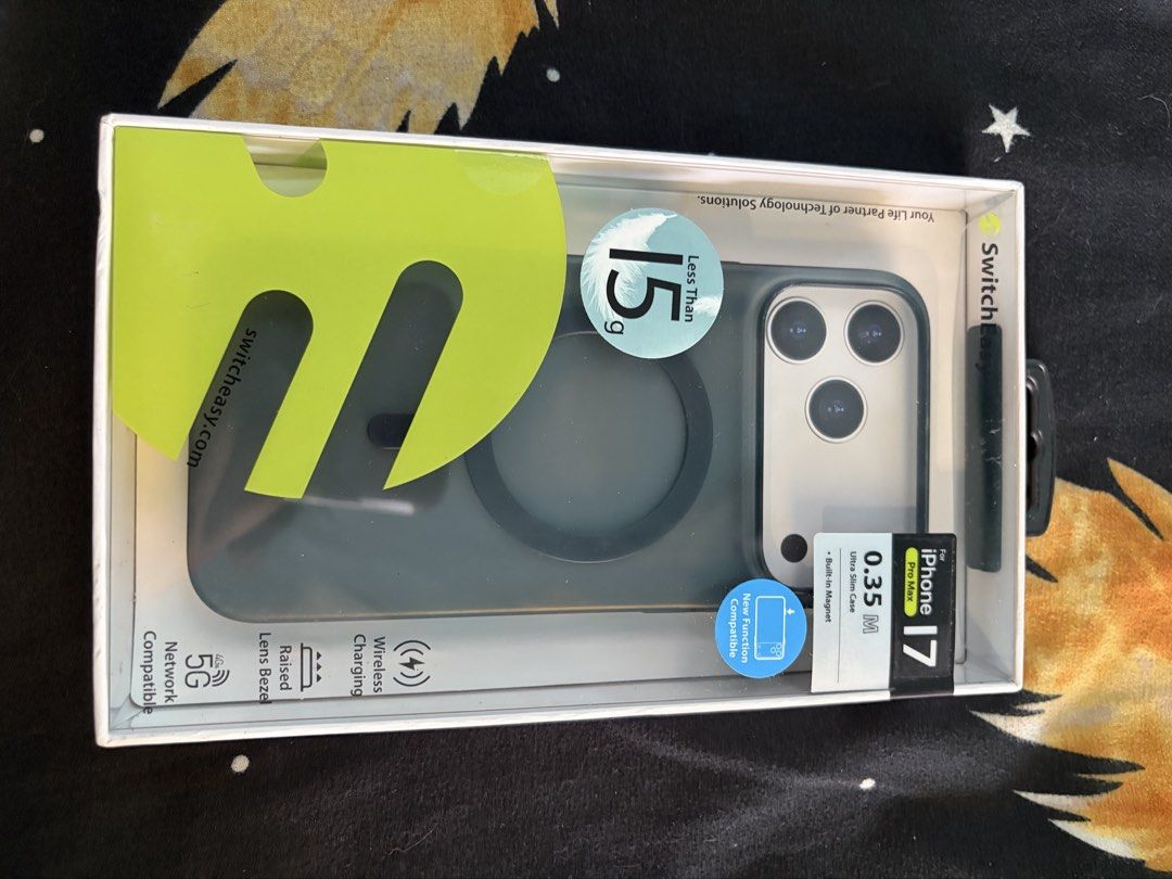 Switch iphone 17 promax (Category: Cases & Sleeves) located in Taguig. Submitted by cartbomb.wolf (Listing ID 1464755286, Image 1). Description: brand new never been used..