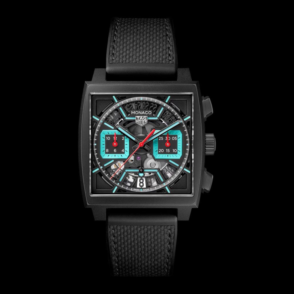 Tag Heuer Monaco Chronograph Titanium (Category: Luxury Watches) located in Quezon City. Submitted by revive.co (Listing ID 1464740921, Image 1). Description: TAG HEUER MONACO CHRONOGRAPH Automatic, 39 mm, Titanium coated with black DLC CBL2184.FT6236 Year 2024 Excellent condition complete box and papers.