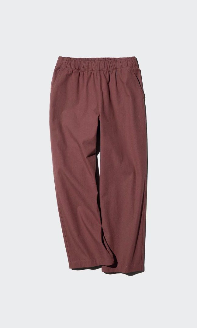 TAKE ALL - Women’s Pants 👖 (Category: Other Bottoms) located in Caloocan City. Submitted by geenfinity (Listing ID 1464653015, Image 1). Description: Slide #1: UNIQLO Cotton Relaxed Ankle Pants in Wine (S) ▫️worn once only so it’s very much in good condition; v v comfy since it’s made of cotton ▫️₱699 if bought separately Slide #2: Loose pleated pants in charcoal black (XS-S) ▫️legs for DAYS; flowy fabric and length is flattering ▫️₱349 if bough