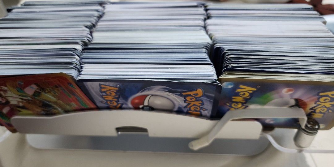 840 pcs Take all Pokemon card from HK box (Category: Card Boxes & Cases) located in Baguio. Submitted by coffeesilvershadow_28 (Listing ID 1464732690, Image 3). Description: - From HK box - Like new condition pa. Walang box lang po - Not sure if legit - Buy as is - Price:2,500 LP - I can send Video po if u want - Baguio dropping - Jnt shipping only- Payment first before shipping.