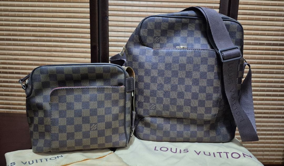 TAKE BOTH Messenger Bag PM and MM (Category: Luxury Bags & Wallets) located in Quezon City. Submitted by ginny_preloved (Listing ID 1464660487, Image 1). Description: Decluttering.