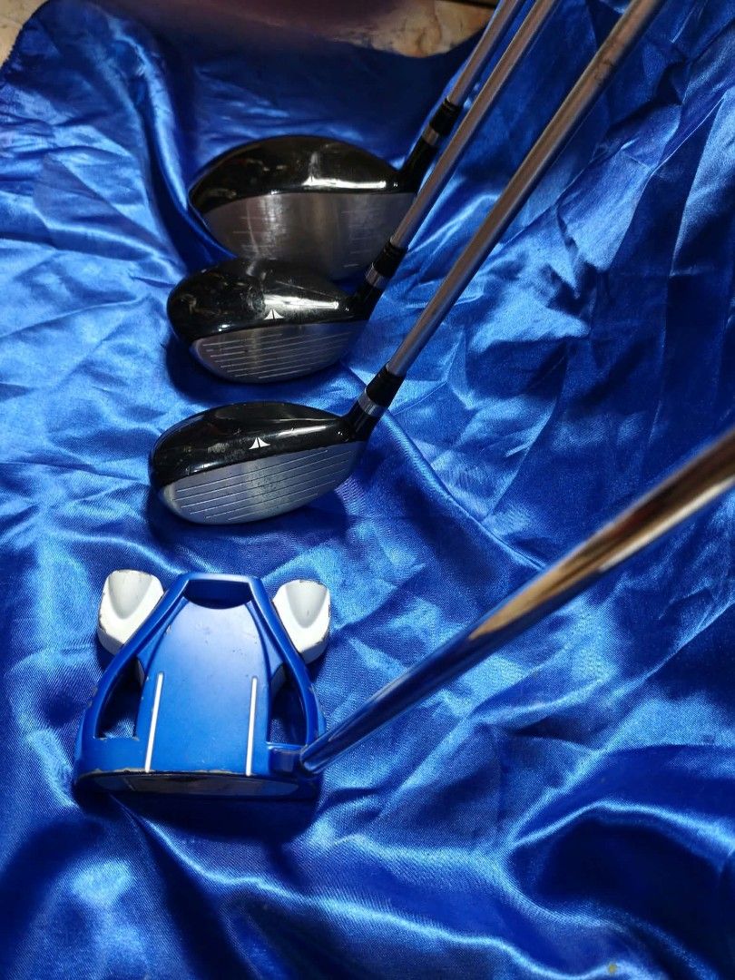 Taylormade and wilson golf set for Men (Category: Golf) located in Manila. Submitted by yeonmei5614747 (Listing ID 1464585298, Image 3). Description: Taylormade Rac cb iron #5-9 PW true temper gold steel shaft R flex Wilson Ultra xdvDriver 10.5 ° Fairway wood 18° utility 22° taylormade my spider putter R flex set right handed set for men.. ready for your Fairway game.