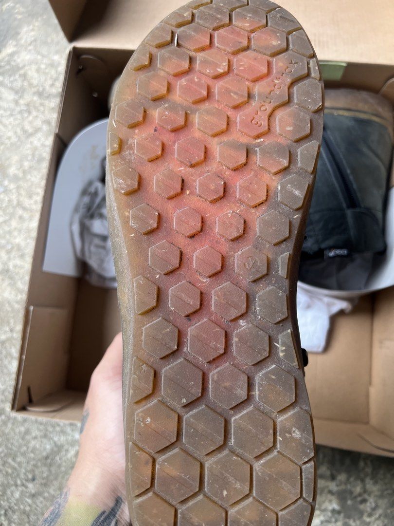 TCX RIDING MOTORCYCLE BOOTS (Category: Other Sports Equipment and Supplies) located in Rizal. Submitted by angelo.12 (Listing ID 1464596635, Image 3). Description: TCX Dartwood WP Shoes Riding boots Size: 10m / 44EU Used but not abused.