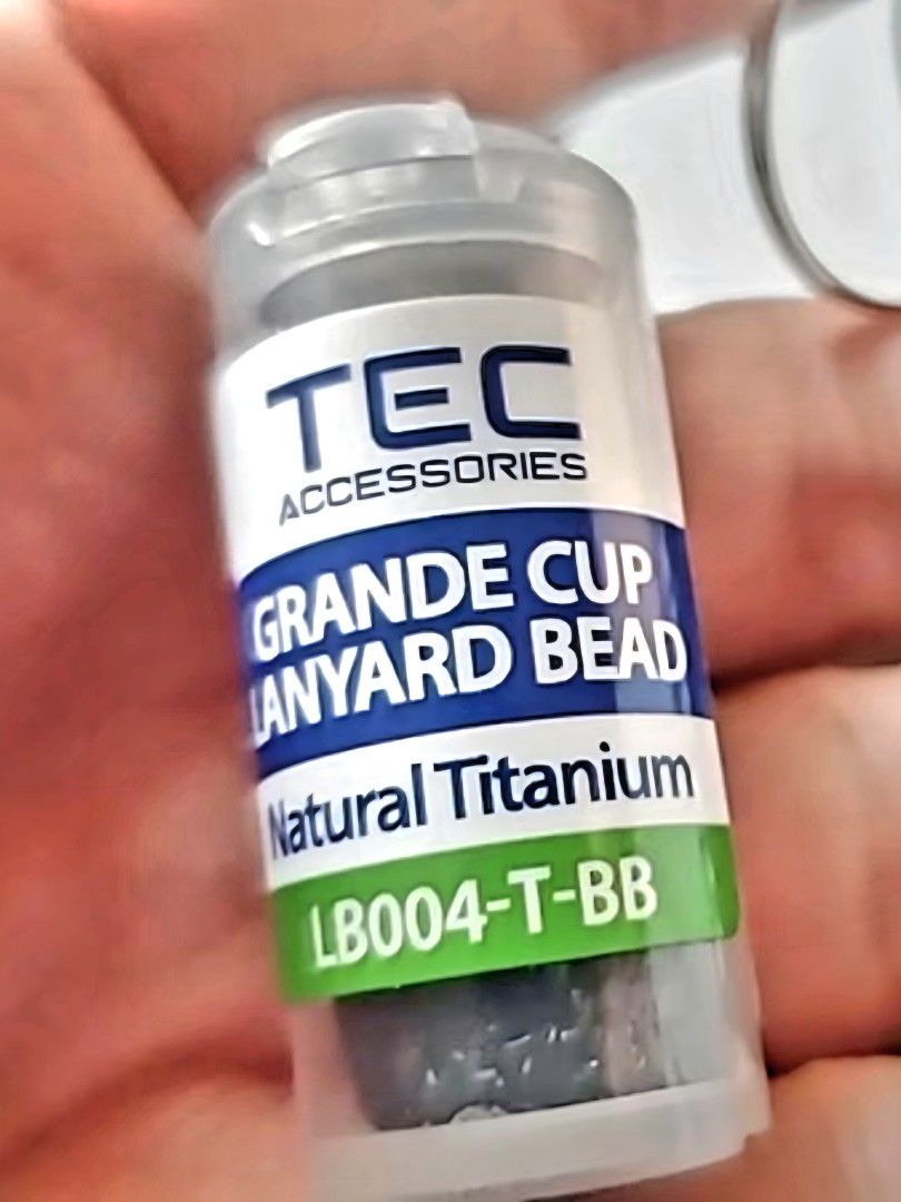 TEC Grande Cup Titanium Lanyard Bead (Category: Home Improvement Tools & Accessories) located in Marikina City. Submitted by knifeandtoolphilippines (Listing ID 1464674105, Image 2). Description: Fixed Price No Trades Brand New Complete Made in USA 🇺🇸.