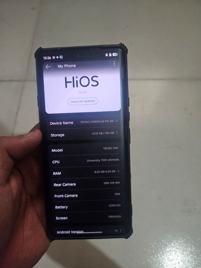 Tecno camon 40 pro 5G (Category: Android Others) located in Manila. Submitted by shanshan.river (Listing ID 1464769585, Image 3). Description: .
