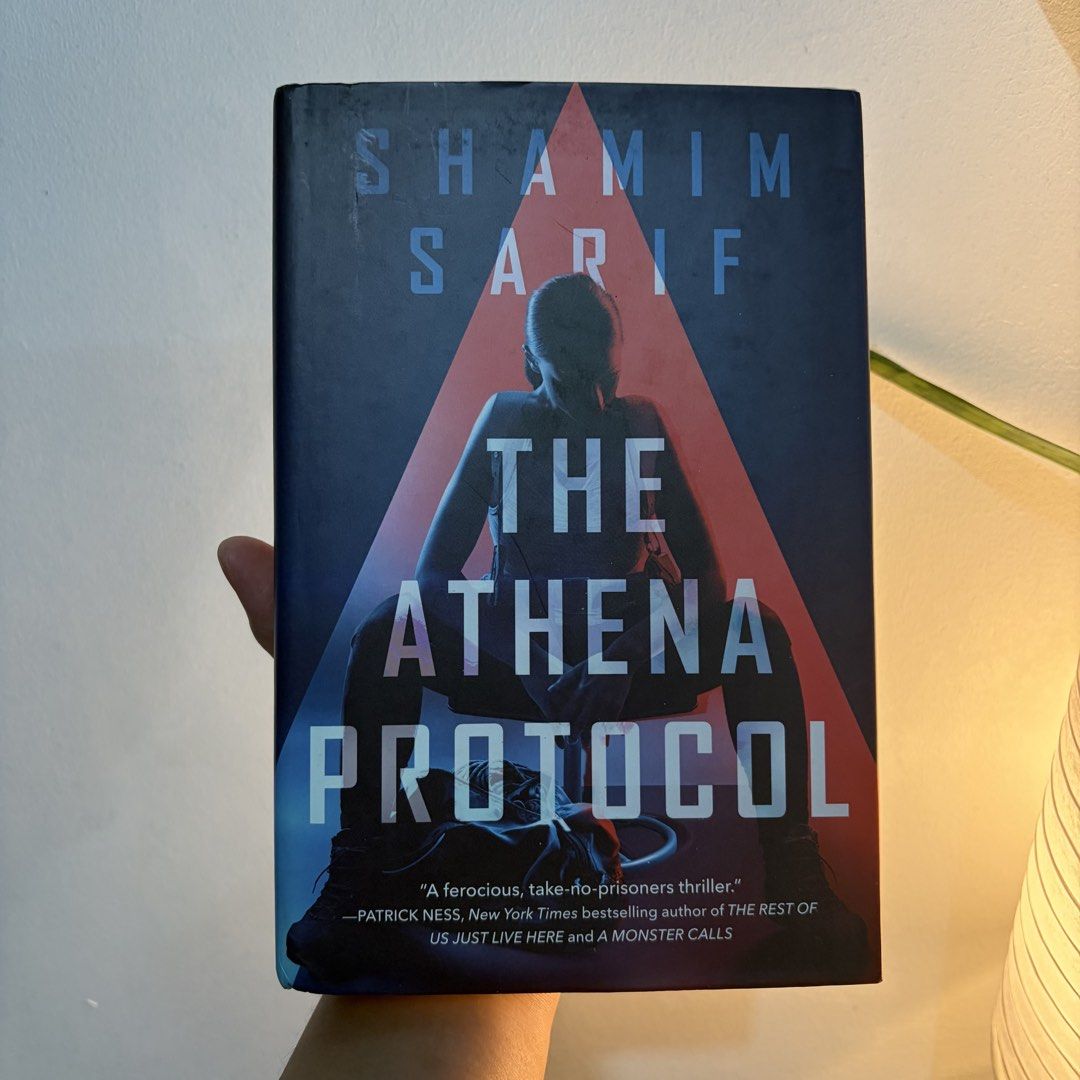 The Athena Protocol by Shamim Sarif (Category: Storybooks) located in Manila. Submitted by ajdeclutter (Listing ID 1464717324, Image 1). Description: - Genre: High-stakes YA espionage thriller - Plot: Mission Impossible-style action featuring young female operatives taking down global criminals with diverse heroes and villains .