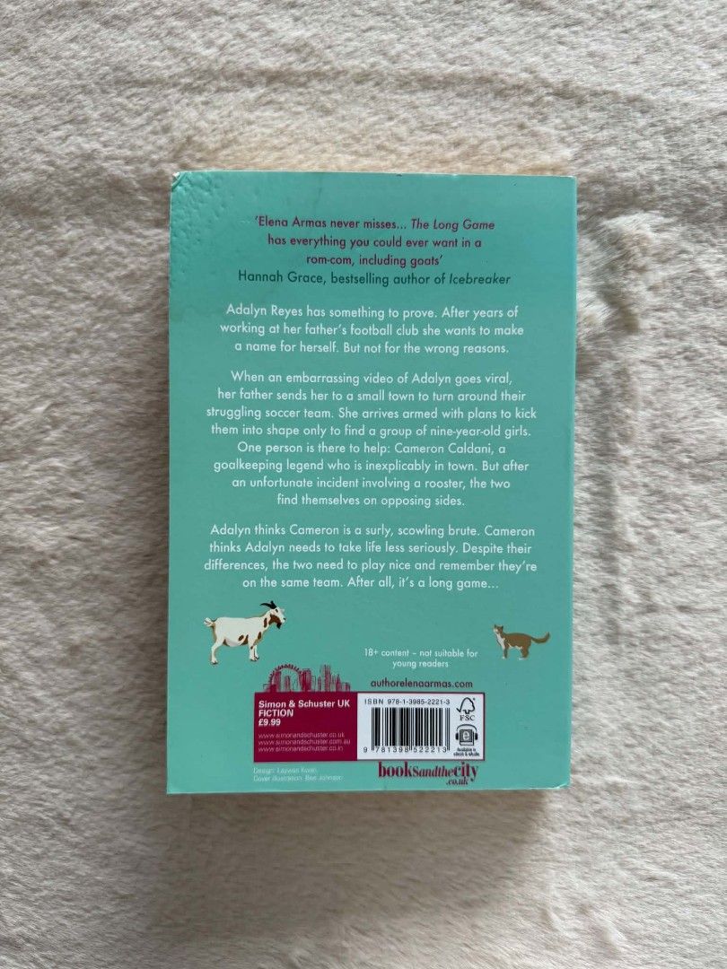 The Long Game - Elena Armas (Category: Storybooks) located in Santiago. Submitted by bookworm_club (Listing ID 1464624198, Image 2). Description: 📚no cancellation, return or exchange. 📚secondhand books. some books are in good condition while some has minimal flaws (foxing, creases, dog-eared pages, etc.) 📚reasonable haggling is allowed. 💰MOP: For same day pickup - CASH & BANK TRANSFER For shipping or scheduled pickup - BANK TRANSFER 🚚MOD: •S