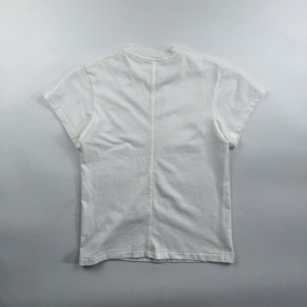 The Row Calibi T-Shirt (Category: Shirts) located in Manila. Submitted by jademax (Listing ID 1464732997, Image 2). Description: Size Large Length: 20” Pit: 16” Shoulder: 13.5” Sleeve: 5”.