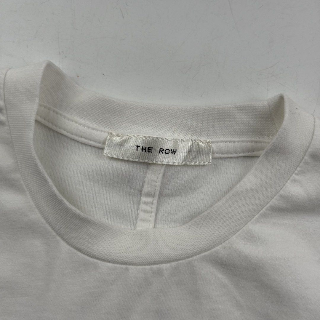 The Row Calibi T-Shirt (Category: Shirts) located in Manila. Submitted by jademax (Listing ID 1464732997, Image 3). Description: Size Large Length: 20” Pit: 16” Shoulder: 13.5” Sleeve: 5”.