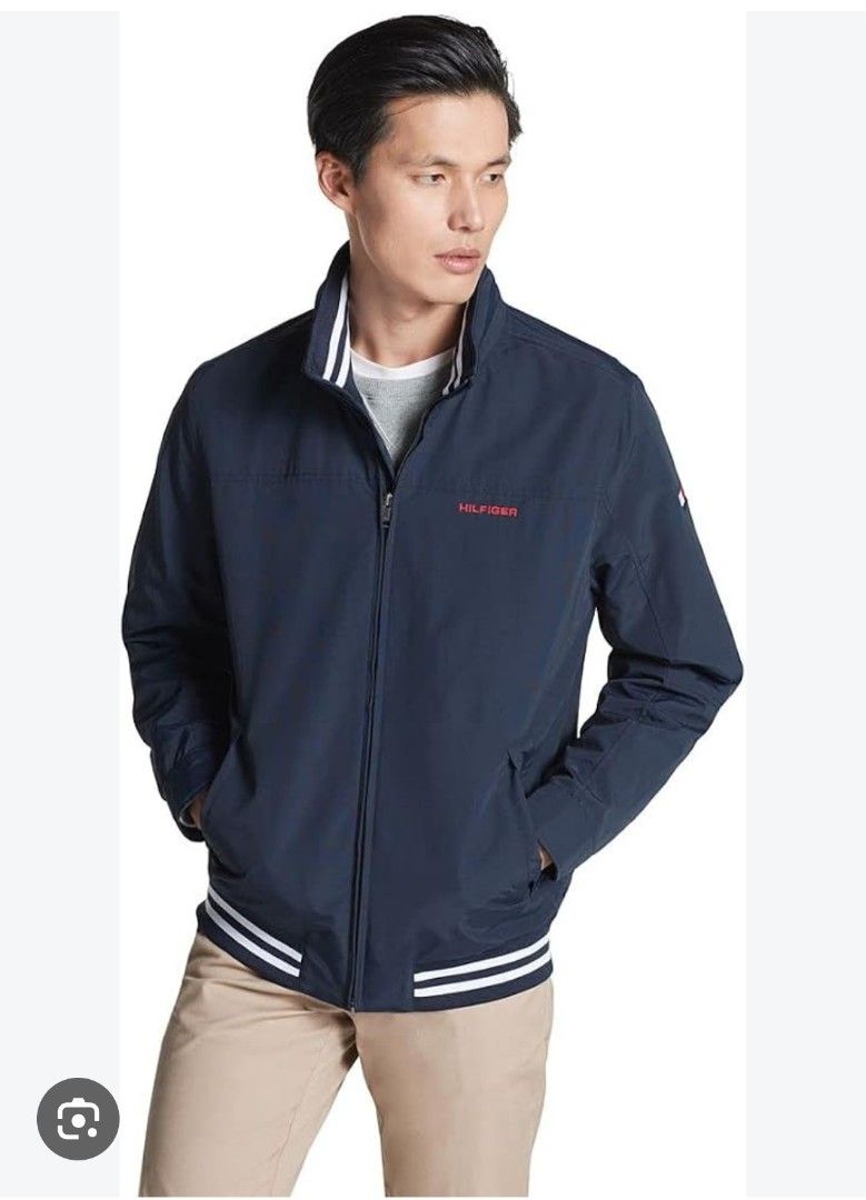 Tommy Hilfiger (Category: Coats, Jackets and Outerwear) located in Makilala. Submitted by jaylordjasmin04 (Listing ID 1464609400, Image 1). Description: Tommy Hilfiger Excellent ❤️ Ready To Wear❤️ Main issue ay yong print po, Overall Excellent! 24x28 Size:Large Color rate:10.