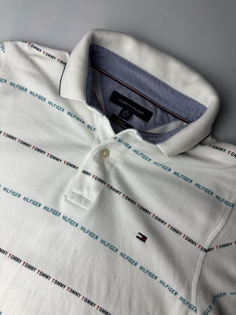Tommy hilfiger (Category: Formal Shirts) located in Orani. Submitted by ajgav69 (Listing ID 1464615158, Image 2). Description: Tommy hilfiger Aop polo shirts Actual dimes 18width 26.5 length No issue .