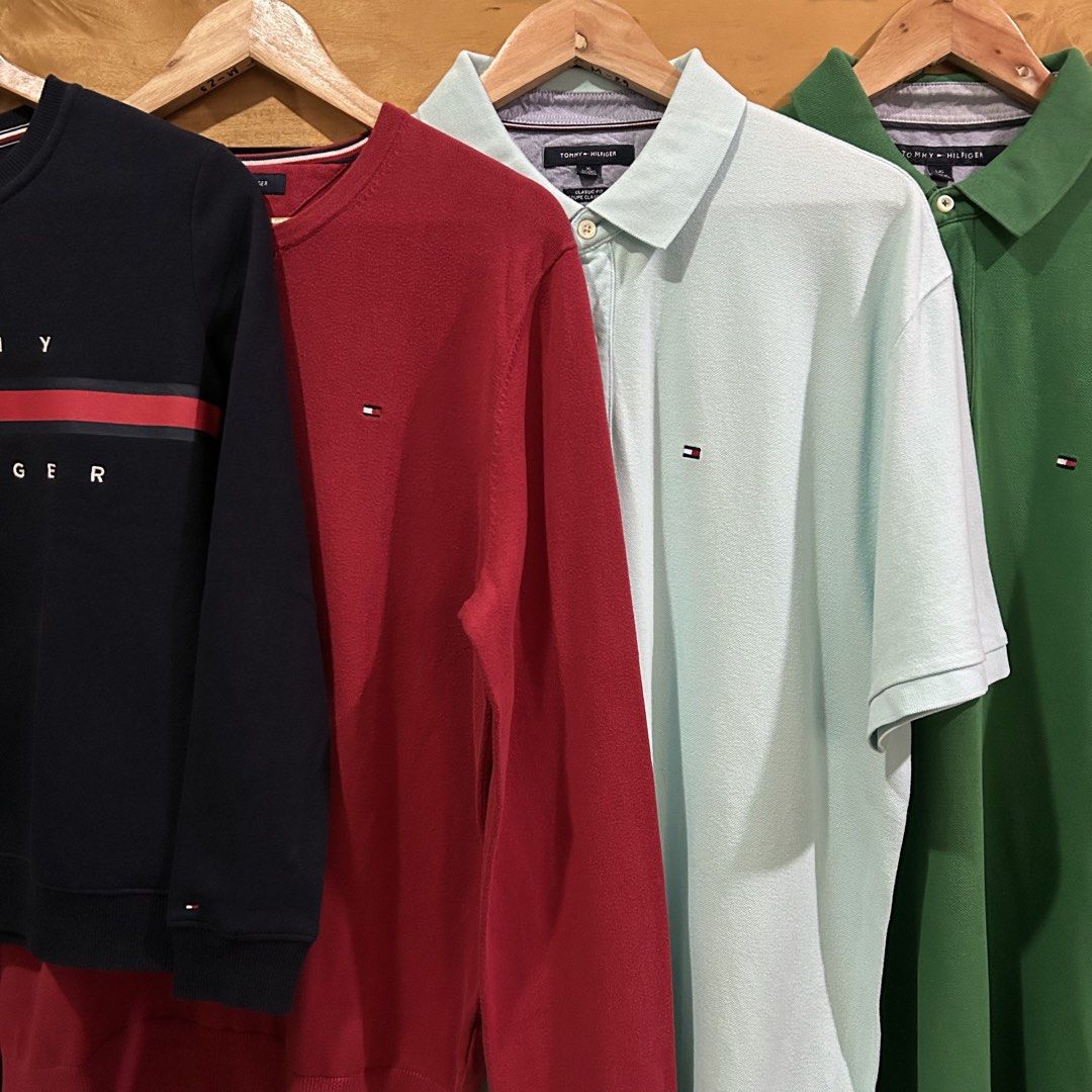 Tommy Hilfiger Tops As Pack (Category: Tshirts & Polo Shirts ) located in Baguio. Submitted by thrift_zi3 (Listing ID 1464585868, Image 1). Description: Tommy Hilfiger Tops As Pack *individual details and pics are posted also in this account. check them out:)) ₱1,500 shipped as pack (3 pieces) *navy tommy sold.
