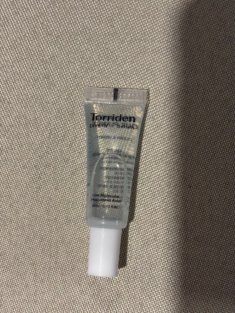 TORRIDEN DIVE IN SERUM 10ML (Category: Face Care) located in Quezon City. Submitted by soldbypam (Listing ID 1464726897, Image 1). Description: SRP 300 LAST PRICE POSTED LOW BALLERS WILL NOT BE ENTERTAINED.