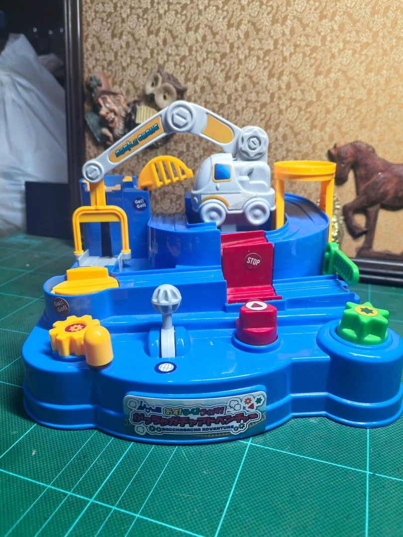 Toy Mechanical Car Track Playset (Category: Kids Toys) located in Cebu City. Submitted by dudes_villanueva (Listing ID 1464578424, Image 2). Description: Toy Mechanical Car Track Playset In good working condition - see all pics for overall condition..