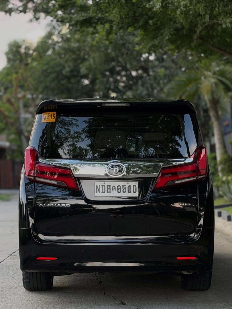 Toyota Alphard VIP V6 Auto (Category: Used Cars) located in Manila. Submitted by quality_cars (Listing ID 1464655143, Image 3). Description: BrandNew Condition Toyota Alphard Vip v6 2021model 1st owned Released from Toyota Marilao Bulacan 14k Mileage only with proof of records Casa mantained Fresh Original paint Zero Retouch Zero dents Smells Brandnew Factory Leather interior Brandnew original GTadvan Mags and falken tires worth 385k Meguiar’s Ce