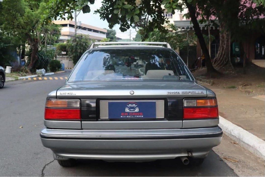 Toyota Corolla Small Body AE92 Manual (Category: Used Cars) located in Manila. Submitted by quality_cars (Listing ID 1464668155, Image 3). Description: 1991 Toyota Corolla Small Body AE92 4A-FE Engine 16 Valve 87K Original Milage 1 Ending (Monday Coding) Registered 2027 Brand New Fuel Pump Recently Serviced Carburetor Seat Cover OEM Toyota Cross Bar (Rare Find) OEM Toyota Rain Visor (Rare Find) Hella Third Brake Light (Rare Find) 📍QC Banawe View