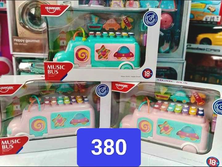 TOYS FOR SALE (Category: Kids Toys) located in Caloocan City. Submitted by kairos417047873 (Listing ID 1464583479, Image 1). Description: - HUANGER Music Bus Toy - Plays music and lights up - Available in different colors - Fun and engaging for kids -Simulation and educational toys .