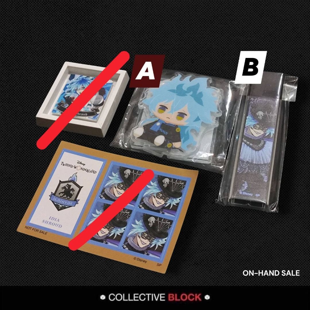 Twisted Wonderland Ignihyde Idia Shroud Assorted Merch (Category: Figurines & Statues) located in Manila. Submitted by collectiveblockph (Listing ID 1464749990, Image 1). Description: *PRICE IS FOR EACH MERCH AVAILABLE ❗Pm for more questions 📍Mode of Payment - Gcash - Maya 📍Mode of Delivery - JnT - GGX - SDD 𝗖𝗵𝗲𝗰𝗸 𝘂𝘀 𝗼𝘂𝘁 𝗮𝘁 🔵 𝗮𝗽𝗽 𝗼𝗿 𝗼𝘂𝗿 𝘄𝗲𝗯𝘀𝗶𝘁𝗲 [ https://collectiveblockph.com/ ] 𝗳𝗼𝗿 𝗽𝗿𝗲-𝗼𝗿𝗱𝗲𝗿𝘀 𝗮𝗻𝗱 𝗼𝘁