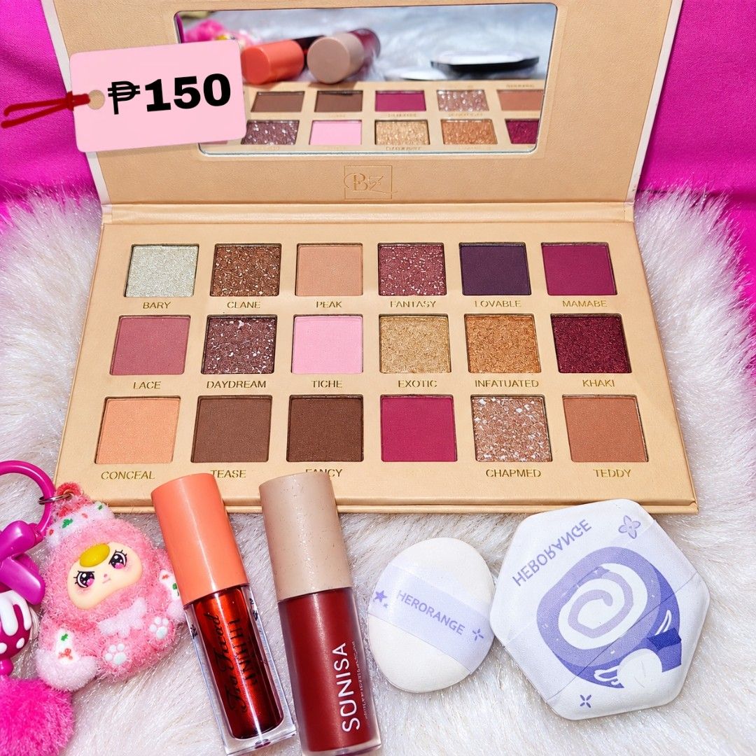 unbranded make ups (Category: Makeup) located in Manila. Submitted by antoinette0308 (Listing ID 1464641312, Image 1). Description: onhand unbranded make up bundles.