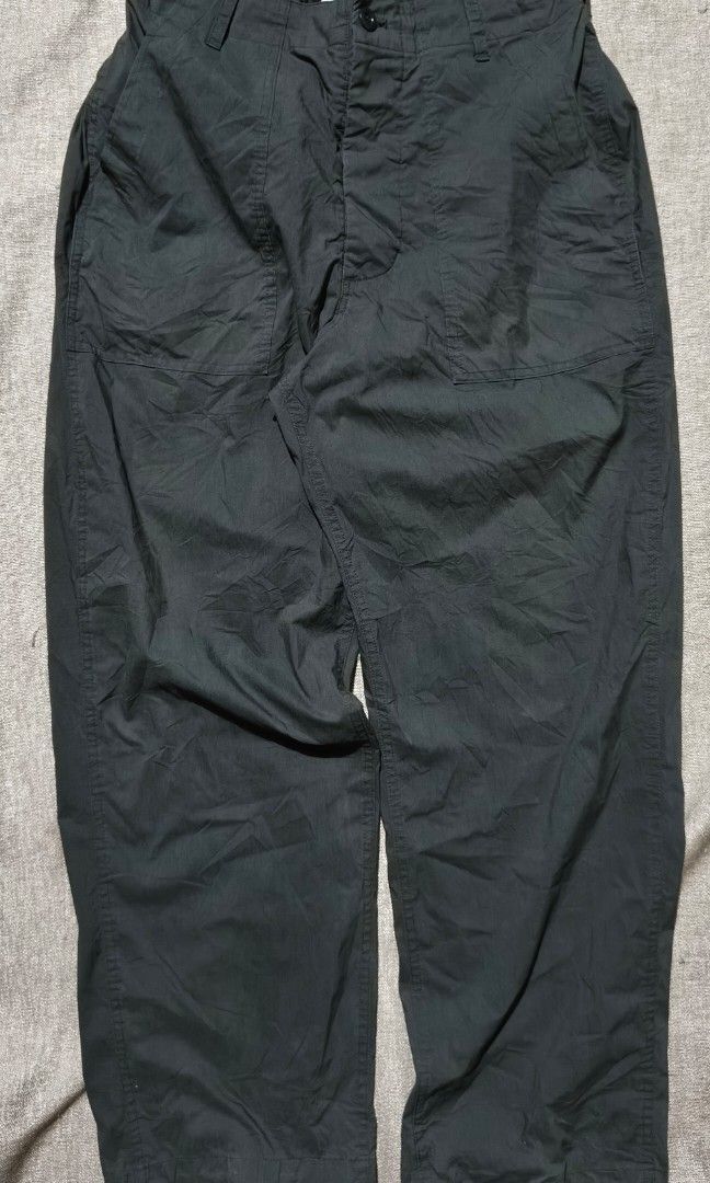 UNIFORM BRIDGE CO. BUTTON FLY FATIGUE PANTS BAKER PANTS (Category: Trousers) located in General Santos City (Dadiangas). Submitted by prins_thrifts101 (Listing ID 1464612527, Image 2). Description: SF ‎•Size 30-32 on tag ‎•Dimes (W:30-32L:41 thigh 15 ‎•Color rate 8.8/10 ‎•Excellent Condition ‎•Issue: no issues ‎ ‎Unli vouch unli vc with item ‎Payment first Jnt or Cod LBC ‎+SF ‎LOCATION: General Santos City, Mindanao, 9500 ‎ ‎📍 DISCLAIMER : I'am 