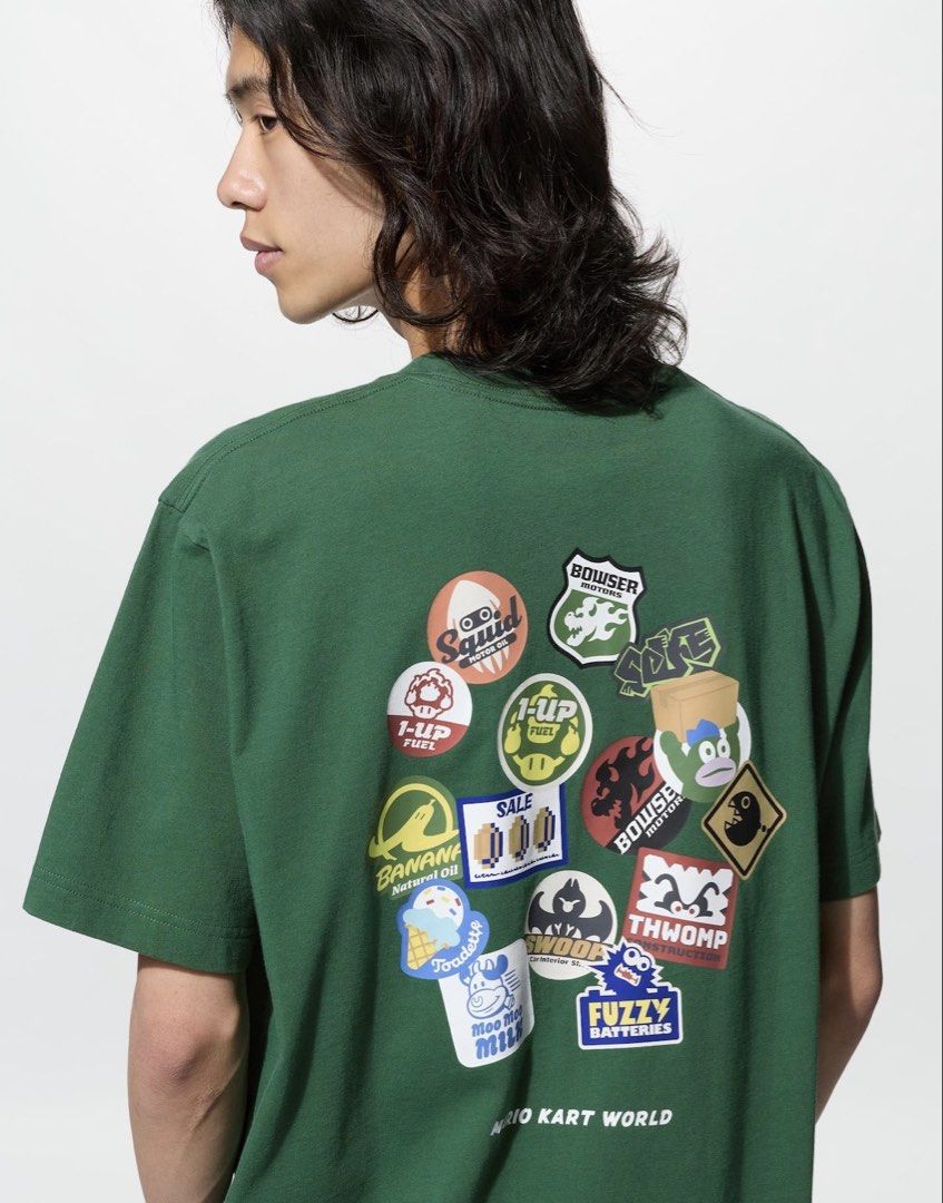 Uniqlo Mario Kart World UT MEDIUM (Category: Tshirts & Polo Shirts ) located in Marikina City. Submitted by wearism (Listing ID 1464699585, Image 1). Description: 100% brand new with tag and original Uniqlo. AVAILABLE UNTIL POSTED. LAST PRICE POSTED. Size: Medium Fit: Regular. Unisex. Color: Dark Green 58 No when worn photo(s). Location: Santo Niño, Marikina Shipping via J&T. GOtyme/BDO payment..