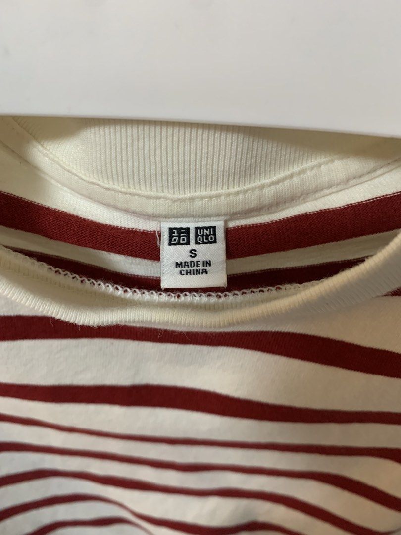 Uniqlo Striped Shirt (Category: Shirts) located in Marikina City. Submitted by x1nya (Listing ID 1464631376, Image 2). Description: - fits s-m.