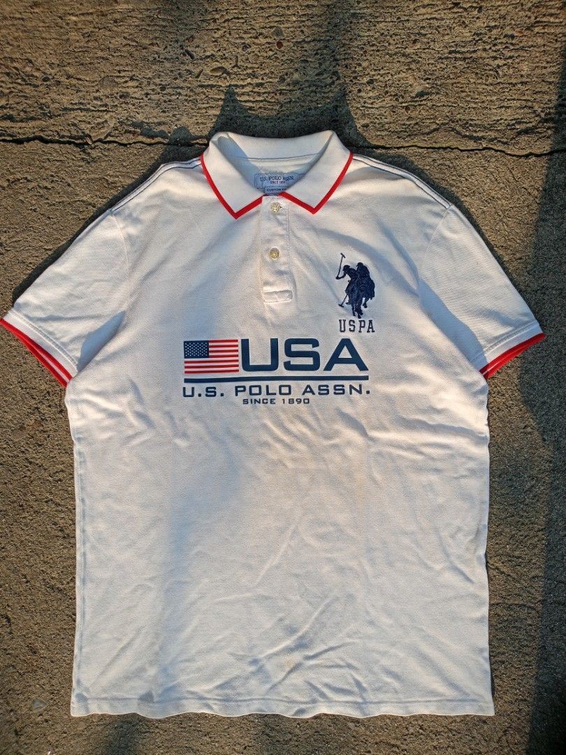 US POLO SHIRT BIG PONY (Category: Activewear) located in Caloocan City. Submitted by reymartthrift (Listing ID 1464648414, Image 1). Description: (UNISEX) OFF/LEGIT NEED WASH FREESHIPPING DM ME📩.