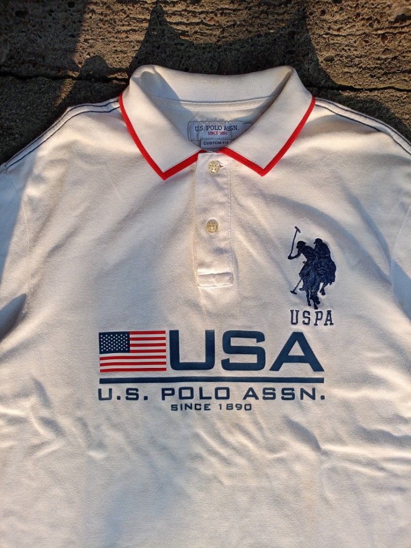 US POLO SHIRT BIG PONY (Category: Activewear) located in Caloocan City. Submitted by reymartthrift (Listing ID 1464648414, Image 2). Description: (UNISEX) OFF/LEGIT NEED WASH FREESHIPPING DM ME📩.
