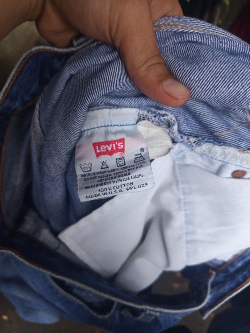 Vintage 501 jeans (Category: Jeans) located in Ligao. Submitted by john_thrift (Listing ID 1464665479, Image 2). Description: Vintage 501 jeans 1800 shipped nego.