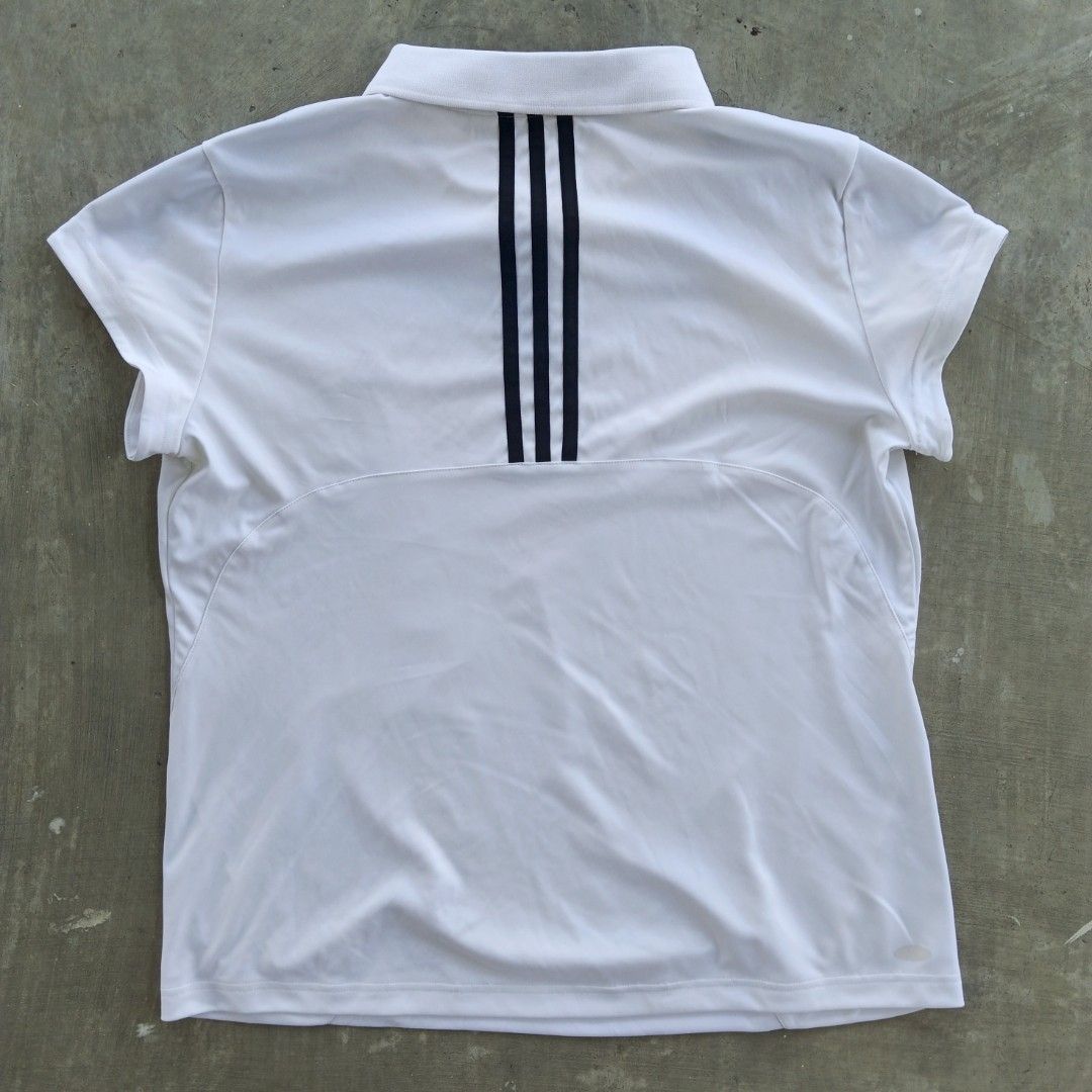 Vintage Adidas climate striped Polo (Category: Shirts) located in Manila. Submitted by leighdizon22 (Listing ID 1464626232, Image 2). Description: Vintage Adidas climate striped Polo ‎ ‎width: 22 ‎length:26.