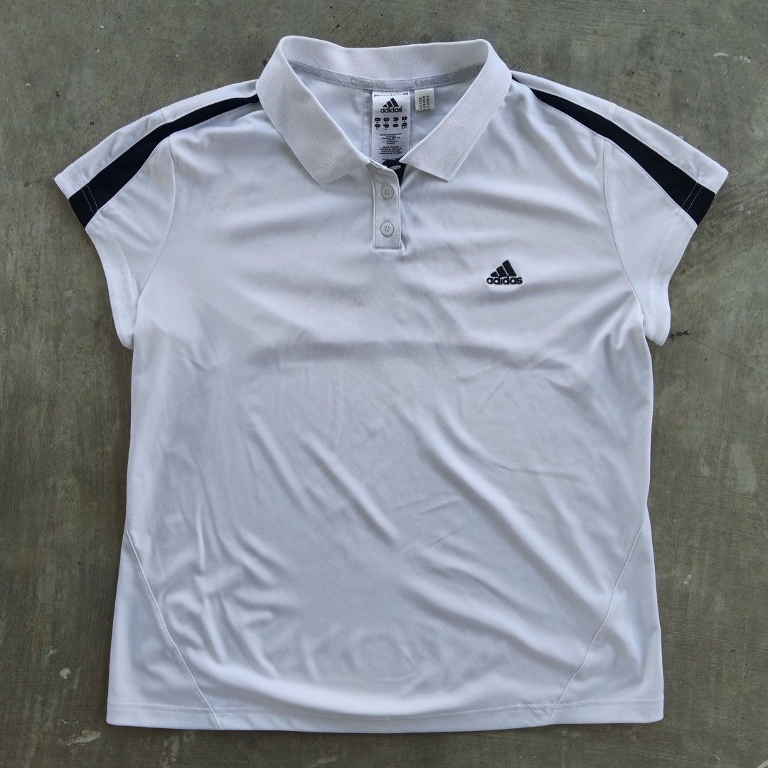 Vintage Adidas climate striped Polo (Category: Shirts) located in Manila. Submitted by leighdizon22 (Listing ID 1464626232, Image 1). Description: Vintage Adidas climate striped Polo ‎ ‎width: 22 ‎length:26.
