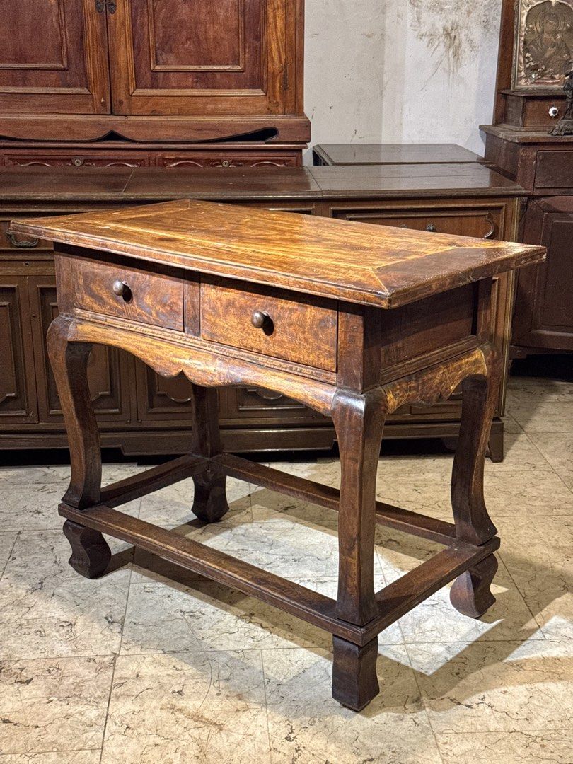 Vintage Ilocos Altar Console Table (Category: Other Home Furniture) located in Manila. Submitted by sinaunang_gamit (Listing ID 1464596154, Image 1). Description: Vintage Ilocos Altar Console Table Made of Solid Wood Length: 39 inches Height: 33 inches Width: 21 inches Sturdy and ready to use ₱12k.