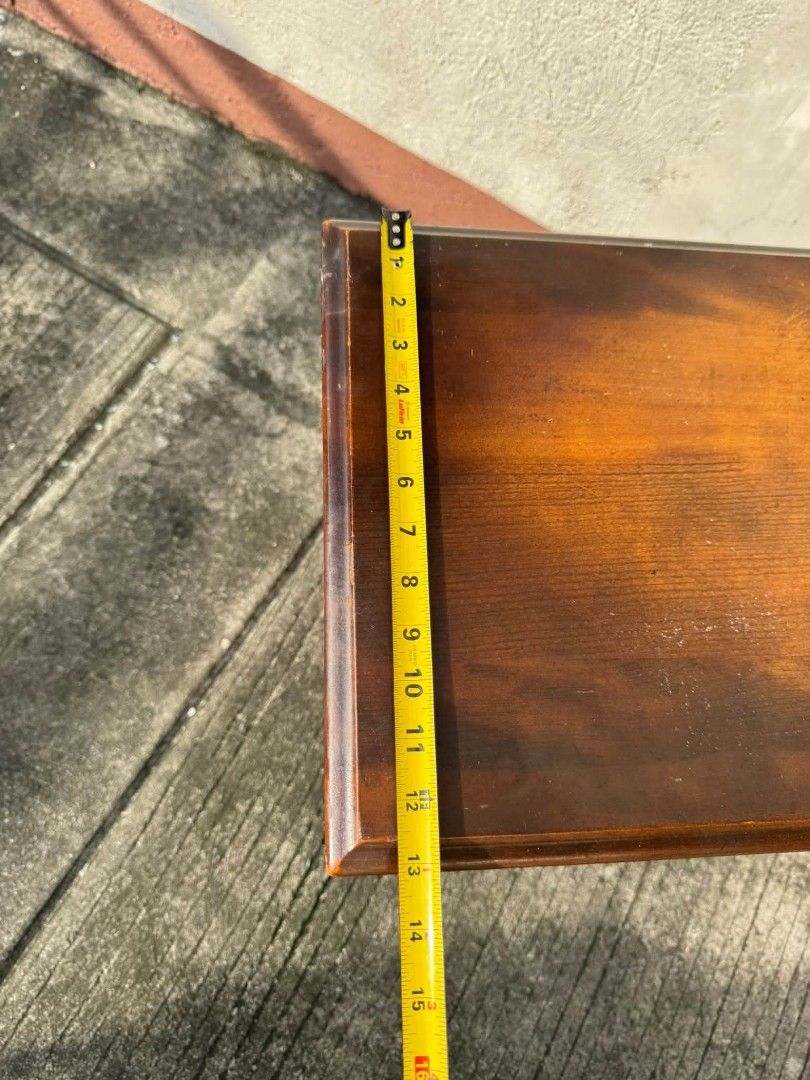 Vintage Karimoku Colonial Side Table Magazine Rack (Category: Tables & Sets) located in Quezon City. Submitted by dannikkishoppe2 (Listing ID 1464606097, Image 3). Description: Vintage Karimoku Colonial Side Table Magazine Rack ‼️₱6500‼️ a magazine rack that can also be used as a side table date stamped at the bottom (49.4.12) In good condition - minor scratches, scuffs Please manage your expectations as there might be minimal flaws. Color may va