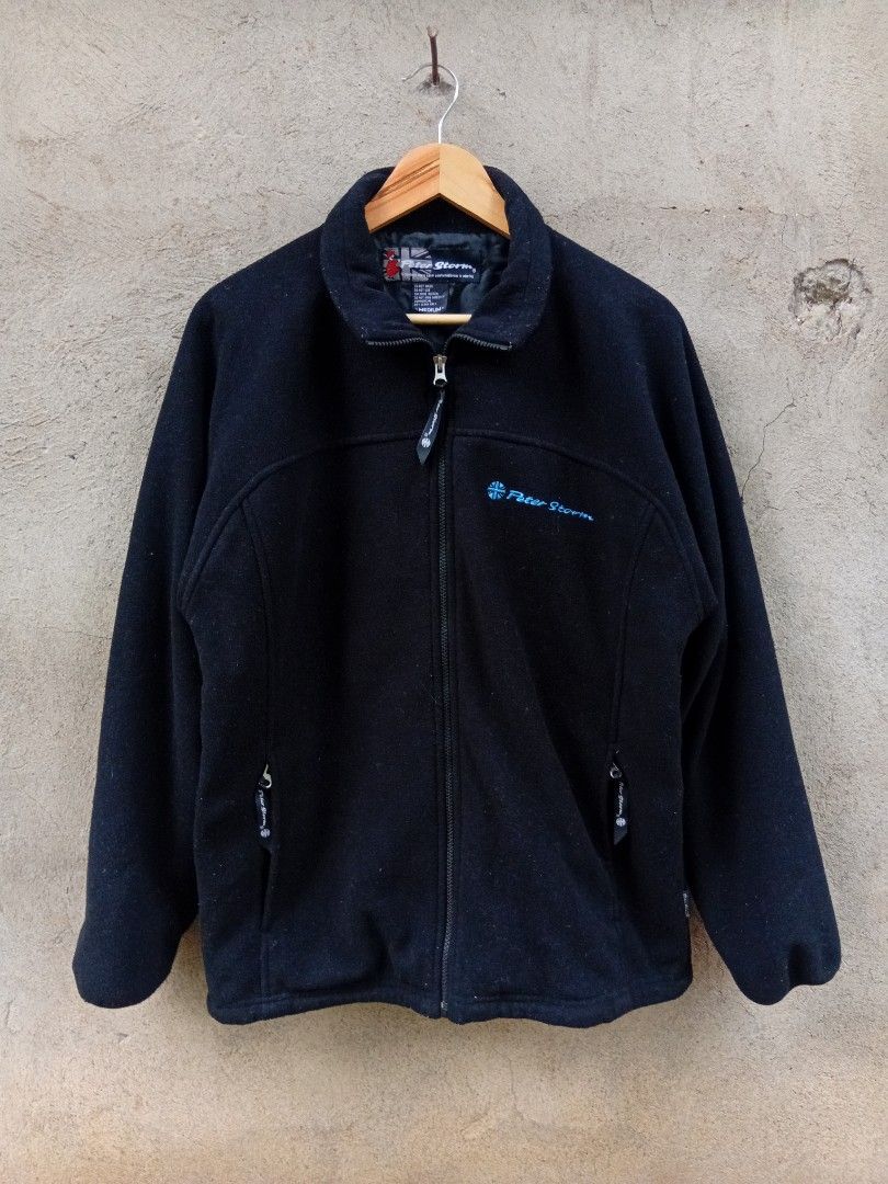 Vintage Peter Storm Fleece Full-Zip Jacket (Category: Coats, Jackets and Outerwear) located in Maramag. Submitted by kennethrab93665 (Listing ID 1464646787, Image 1). Description: Vintage Peter Storm Fleece Full-zip Jacket width 22 length 28 sleeve 20.5 shoulder 22 9.8 or 10/10 color rate excellent condition need minor cleaning (lint roller) 📩.