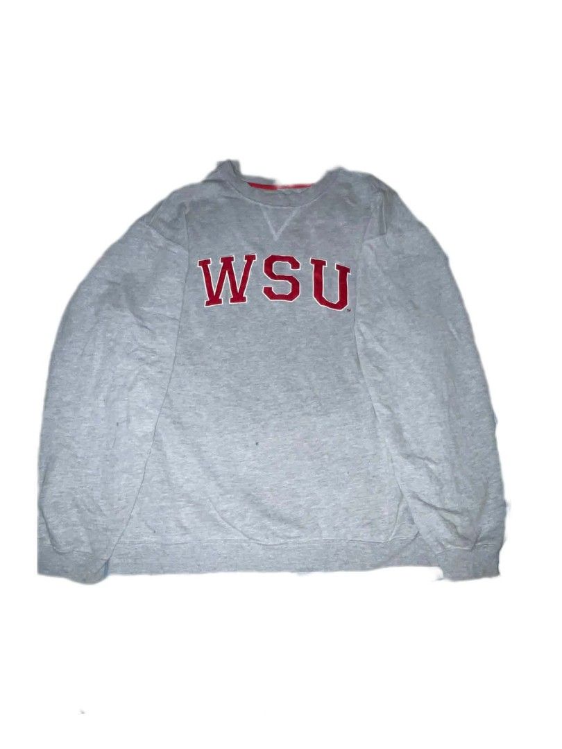 Vintage WSU (Washington State University) Sweater (Category: Coats, Jackets and Outerwear) located in Manila. Submitted by joshthrifts (Listing ID 1464701980, Image 1). Description: Wsu Sweater, Large-Xl, Cut tags, As new, as for the price is always negotiable.