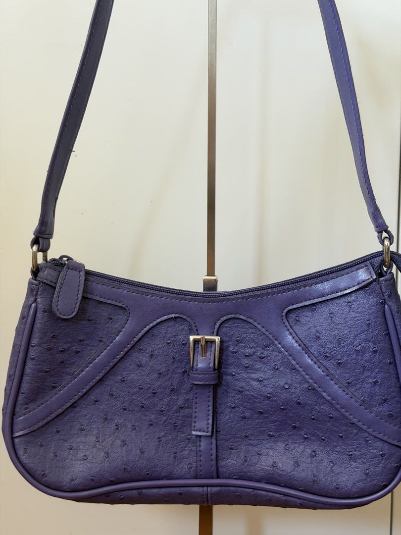 violet ostrich kili kili bag (Category: Shoulder Bags) located in Bulacan. Submitted by femalethings (Listing ID 1464661502, Image 2). Description: .
