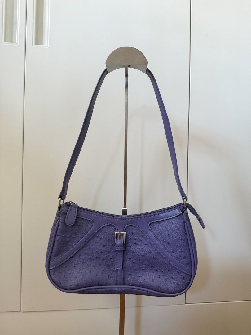 violet ostrich kili kili bag (Category: Shoulder Bags) located in Bulacan. Submitted by femalethings (Listing ID 1464661502, Image 1). Description: .