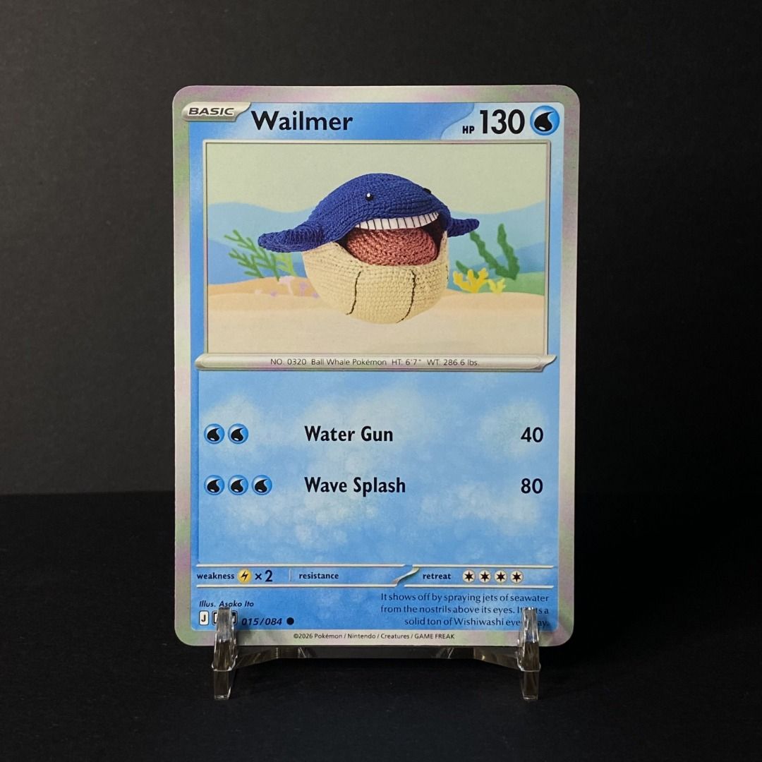 Wailmer 015/084 Common (Category: Raw Singles) located in Pasig City. Submitted by precycled_ (Listing ID 1464676059, Image 1). Description: Condition : NM-LP ‼️BUY AT YOUR OWN RISK ❗Payment First Basis 📌Be 100% SURE before submitting the form 📌1 DAY Reservation ONLY! ❌No Pick-up / No Meet up ❌No RETURN / EXCHANGE ❌No RUSH ❌No CANCELLATIONS ❌Don't BUY our products if you are flaw conscious ⚠️Seller is NOT liable for any damage or loss during tr