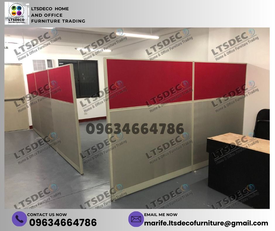 WALL PANEL DIVIDER OFFICE PARTITION FURNITURES (Category: Office Furniture & Fixtures) located in Mandaluyong City. Submitted by jessalyn.montero (Listing ID 1464570975, Image 2). Description: 👉Are you looking for WORKSTATION, MODULAR CUBICLES OFFICE PARTITION, and OFFICE FURNITURE SUPPLIER? LTSDECO Furniture, is direct supplier, manufacturer, and trusted provider of high quality, affordable and durable modular office divider partition, home and